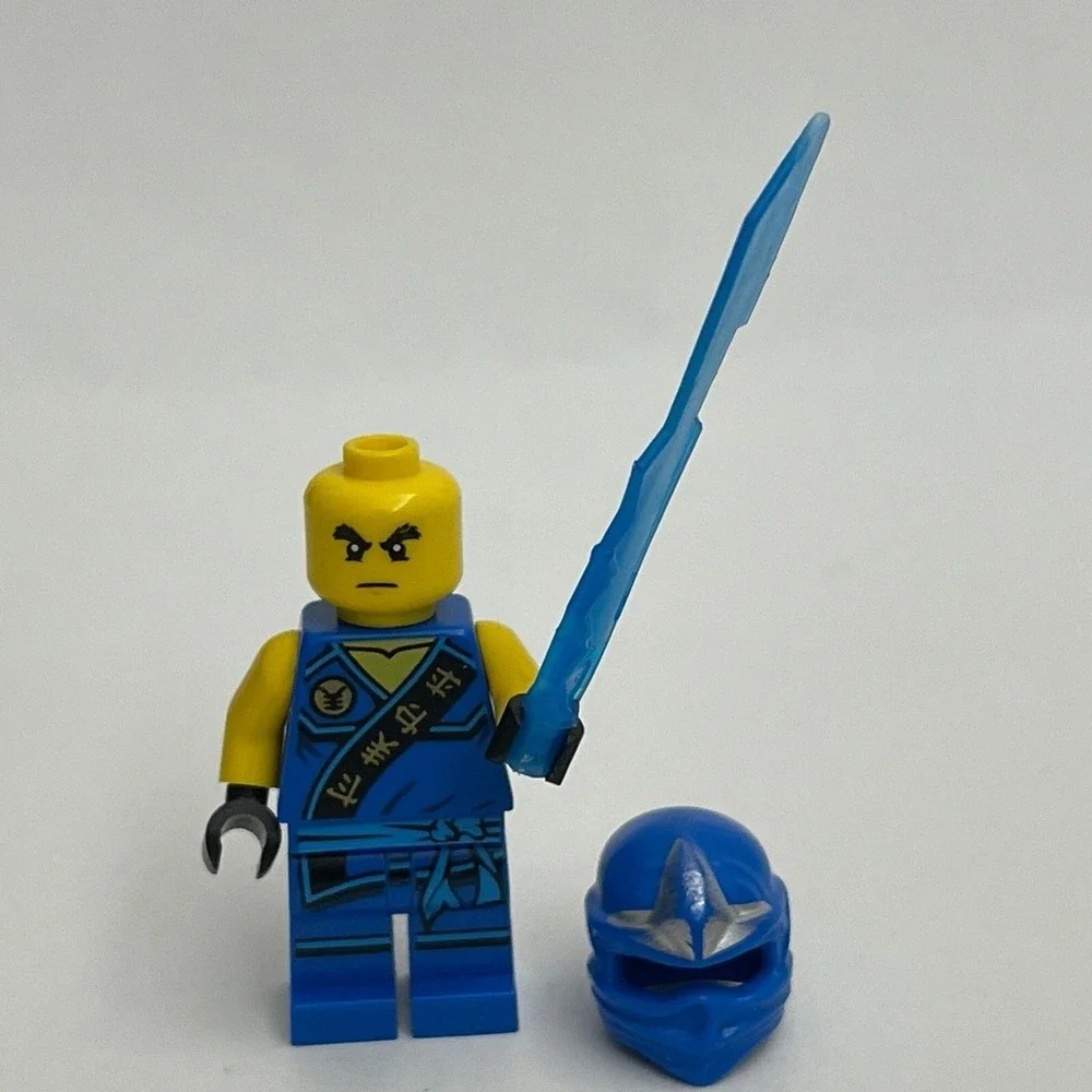 Lego Ninjago Blue Ninja with Sword Minifigure Minifig